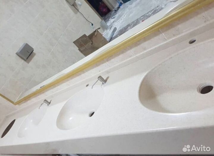 Столешница для кухни из искусственного камня