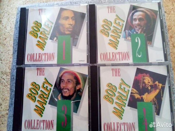 Bob Marley коллекционные 4 диска