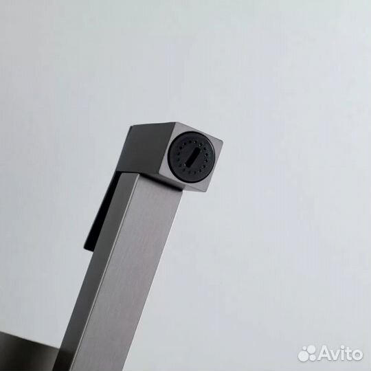 Смеситель встраиваемый с гигиеническим душем Ganzer GZ01157-Q графит