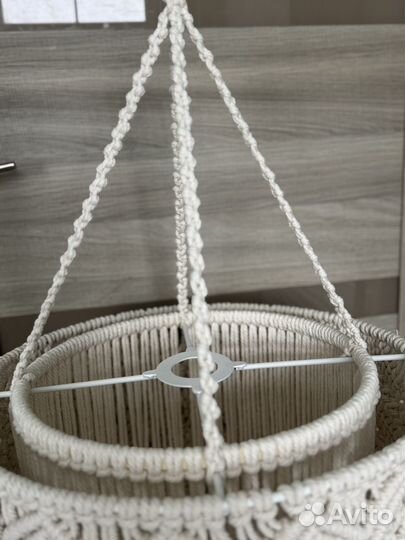 Абажур макраме