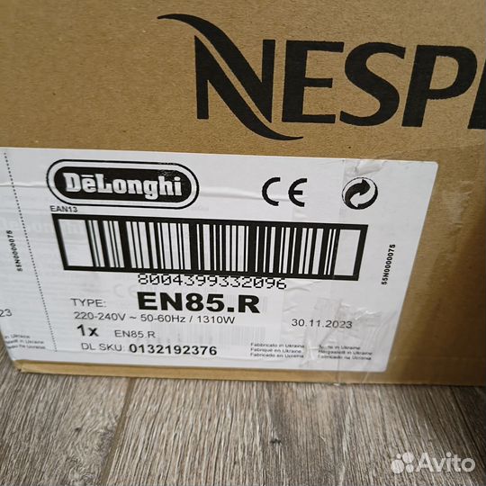 Новая Кофемашина delonghi Nespresso Essenza