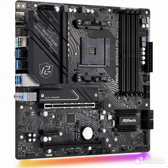 Материнская плата ASRock B550M PG riptide 482792