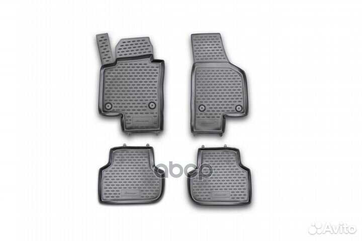 Коврики в салон VW Jetta, 2011- 4 шт. (полиуре