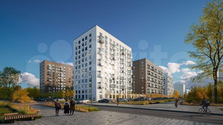 2-к. квартира, 66,2 м², 7/15 эт.