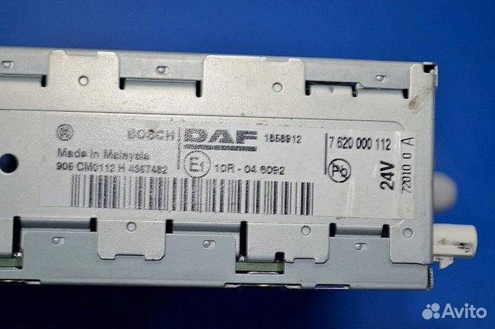 Аудио / Видео, другое DAF XF106 (01.14)