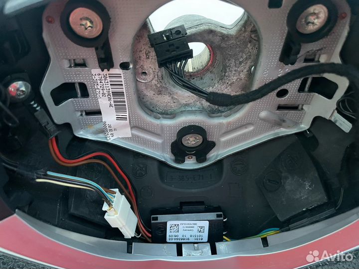 Руль Bmw X5 е70 X6 e71 с лепестками и обогревом