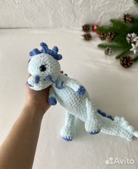 Вязаные игрушки дракон