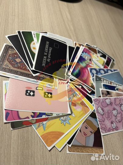 Наклейки на банковскую карту оптом