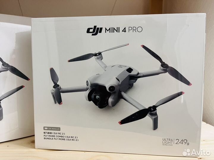 DJI Mini 4 Pro Fly More Combo (RC2) Гарантия Чек