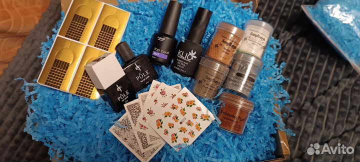 Набор гель лаков бу