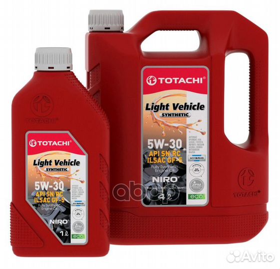 Акция 5W-30 niro LV Synthetic SP/SN/CF A3/B4 4л