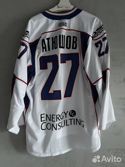 Хоккейный свитер хк Металлург Атюшов