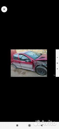 Разборка Пежо 206 1,4л