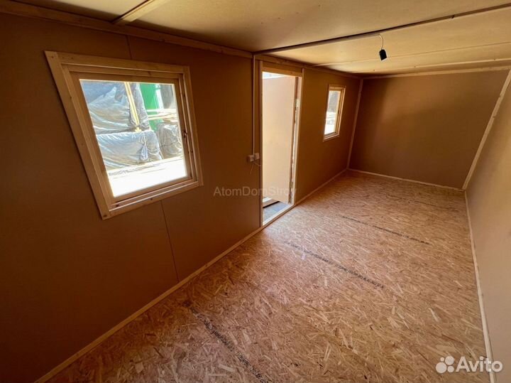 Вагончик с надежной крышей