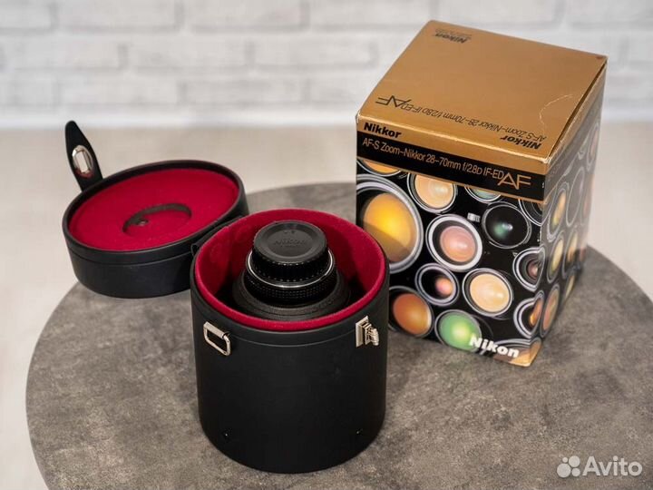 Объектив Nikon 28 70 f2.8 Nikkor / Комплект