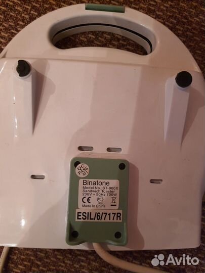 Электрическая вафельница. Binatone