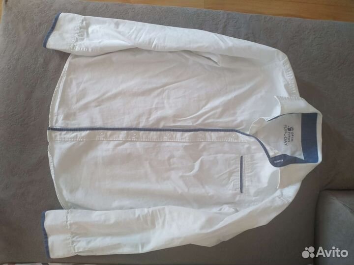 Детская рубашка в школу (пара )