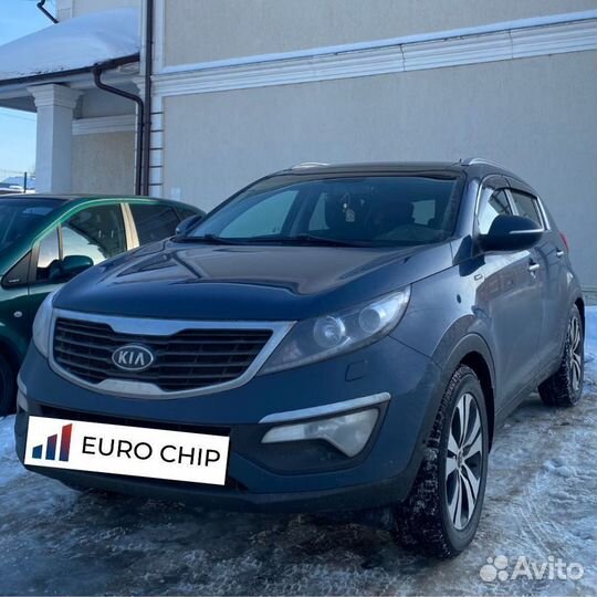 Чип тюнинг Kia Sportage KM