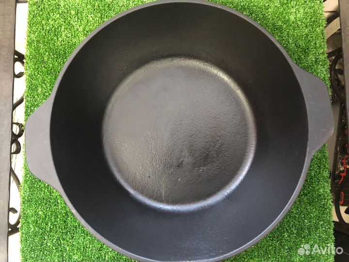 Сковорода чугунная жаровня 260х80