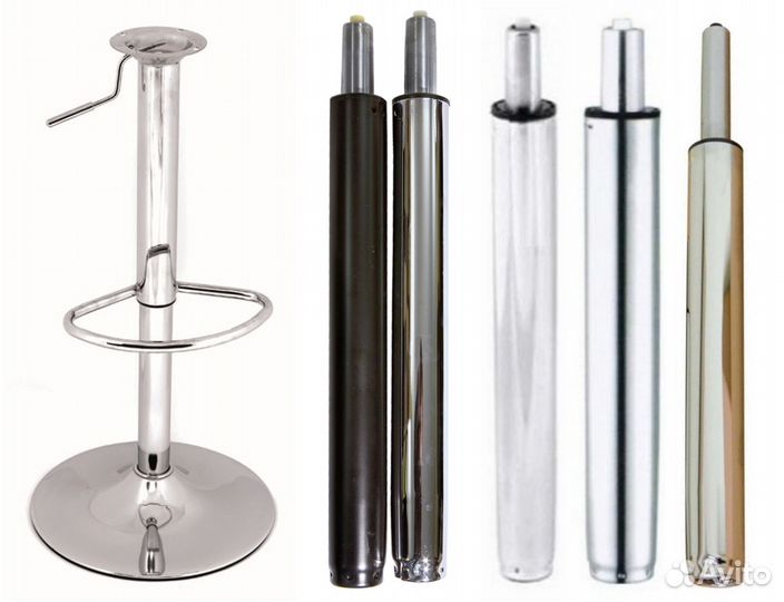 Газлифт супердлинный хром