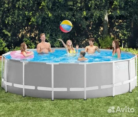 Каркасный бассейн Intex, 457x122см (комплект)