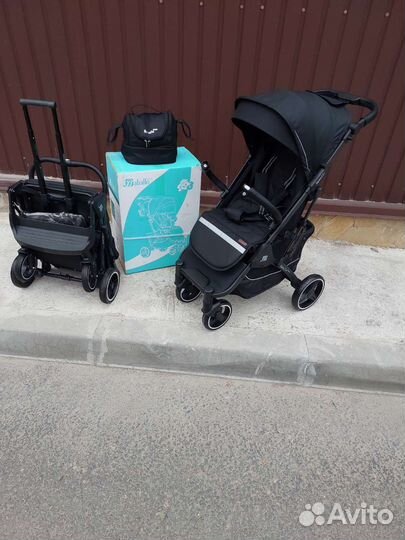 Коляска baballo future 2023 Новая (Black-Black)