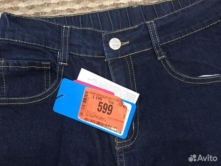 Новые Джинсы для девочки