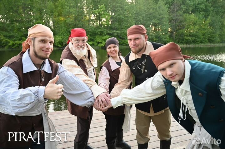 Пиратское шоу пиратфест. Аниматоры