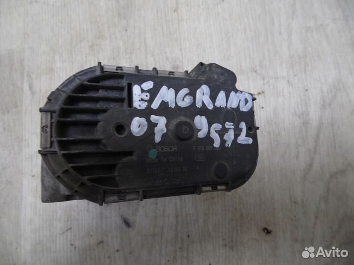 Emgrand EC7 Заслонка дроссельная электрическая Gee