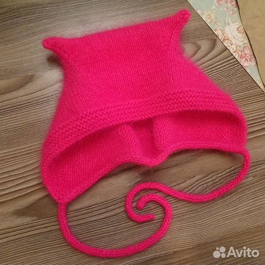 Шапка с ушками