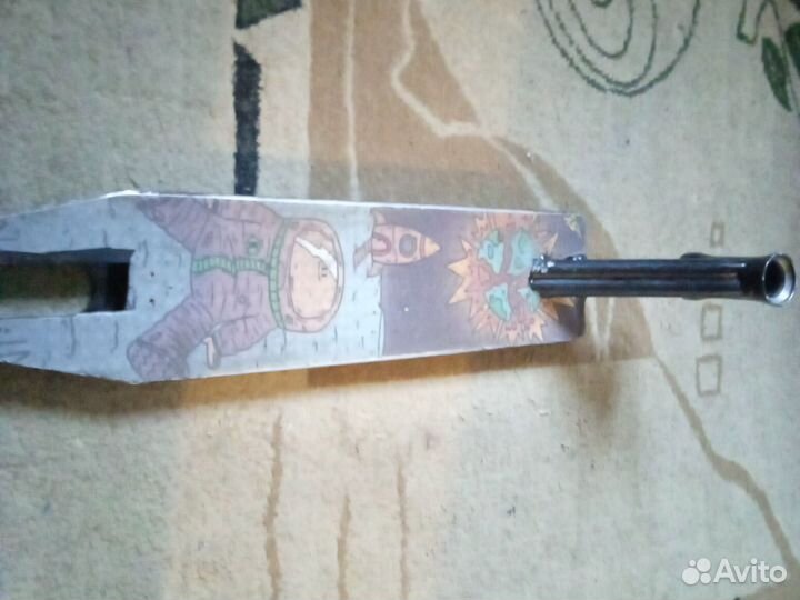 Доска для трюкового самоката стрит и парк