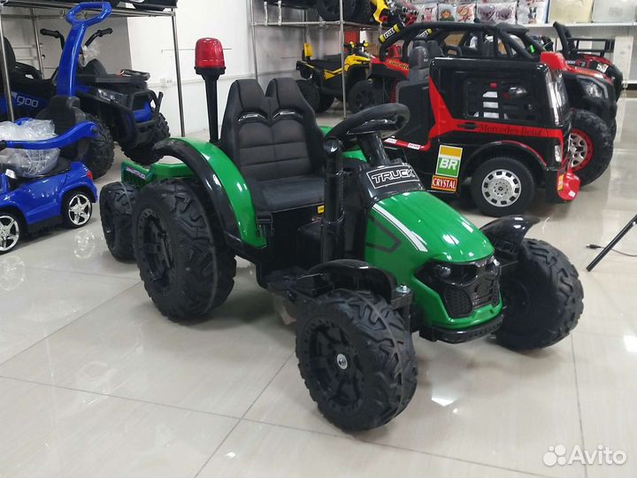 Детский электромобиль трактор