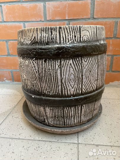 Горшки керамические для цветов бу