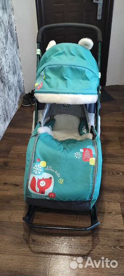 Коляска санки