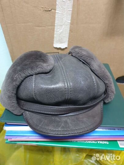 Меховая мужская кепка