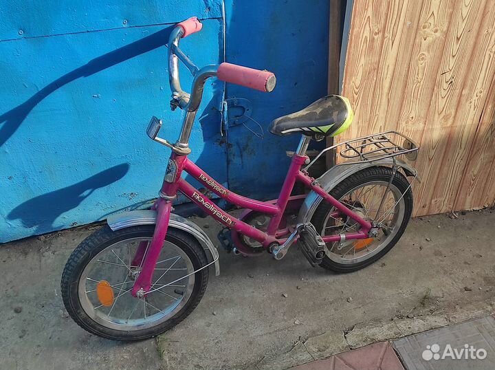 Детский велосипед для девочки 5 лет