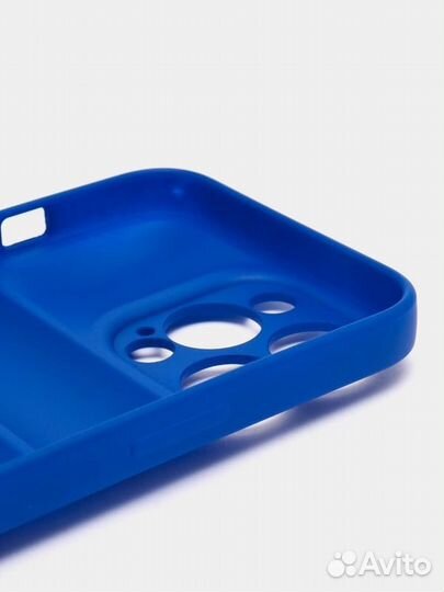 Чехол на iPhone Nike синий (все модели)