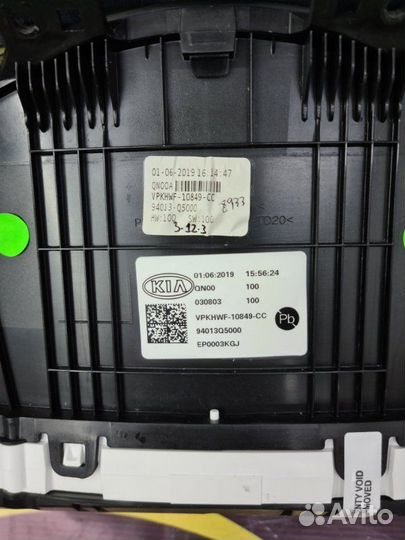 Спидометр Kia Seltos 1 G4FJ 2019-2023