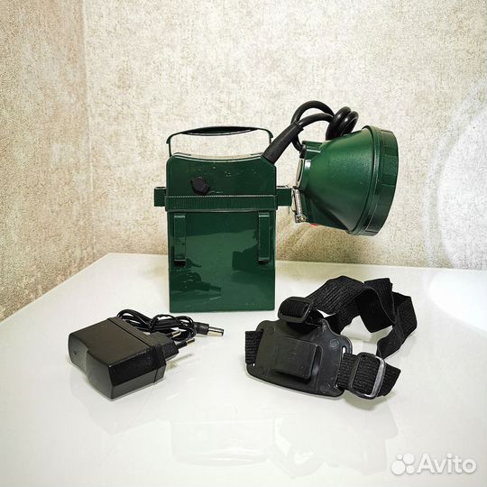 Мощный шахтерский фонарь