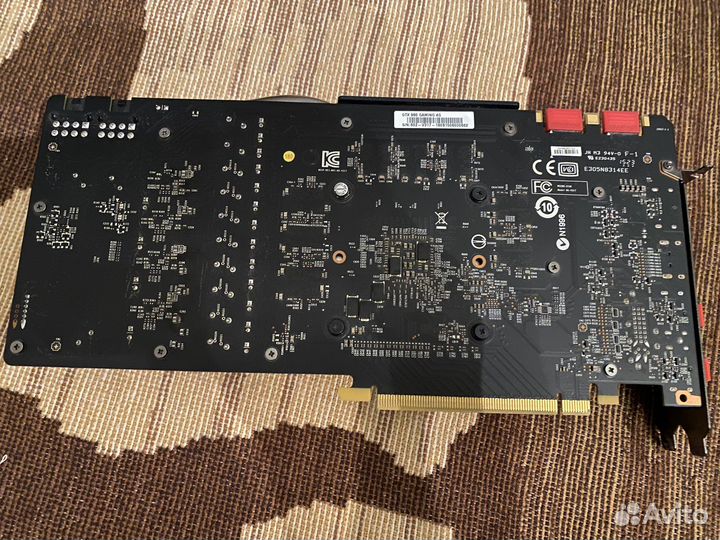 Видеокарта Gtx 980