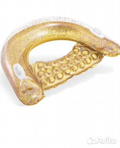 Надувное кресло-плот для плавания intex новое