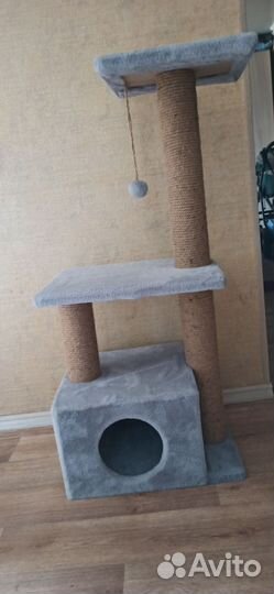Когтеточка домик для кошки