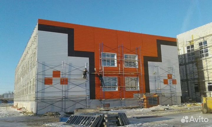 Линеарные фасадные панели от производителя