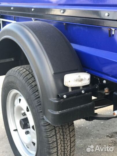 Прицеп Крепыш с окраш. бортами высокий тент. Новый