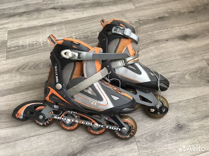 Роликовые коньки раздвижные 37 38 39 40