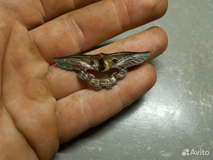 Знак одвф 1923-25 год Бронза Оригинал