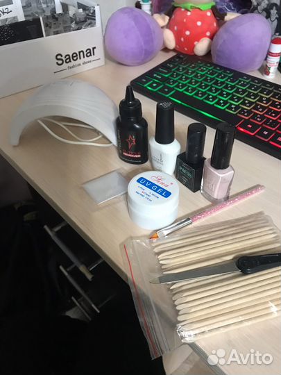 Для наращивания ногтей