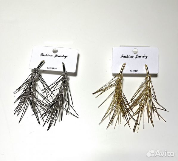 Серьги - иглы