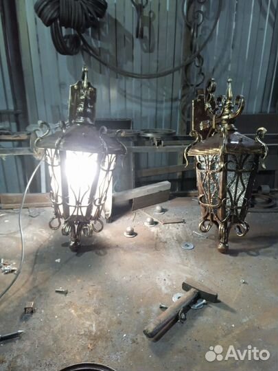 Светильник кованый