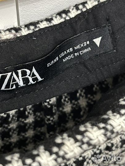 Твидовая юбка zara